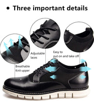 Load image into Gallery viewer, Men's Oxford Lace-up Wingtip Fashion Shoes