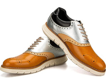Load image into Gallery viewer, Men's Oxford Lace-Up Fashion Shoes