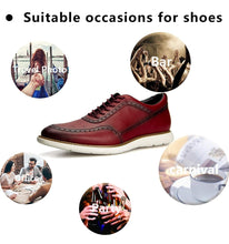 Load image into Gallery viewer, Men's Oxford Lace Up Casual Shoes