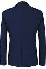 Load image into Gallery viewer, Men's 3-Piece Shawl Lapel One Button Slim Fit Tuxedo