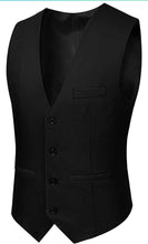 Load image into Gallery viewer, Men's 3-Piece Shawl Lapel One Button Slim Fit Tuxedo