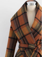 Load image into Gallery viewer, Women's Turn Down Shawl Collar Blend Coat