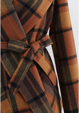 Load image into Gallery viewer, Women's Turn Down Shawl Collar Blend Coat