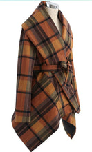 Load image into Gallery viewer, Women's Turn Down Shawl Collar Blend Coat