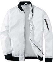 Load image into Gallery viewer, Men's lightweight Bomber Slim Fit Softshell Windbreaker
