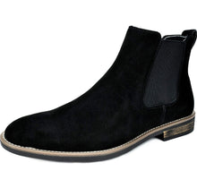 Load image into Gallery viewer, Men's Suede Leather Chelsea Ankle Boots