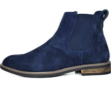 Load image into Gallery viewer, Men's Suede Leather Chelsea Ankle Boots