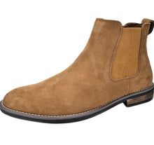 Load image into Gallery viewer, Men's Suede Leather Chelsea Ankle Boots
