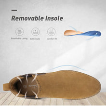 Load image into Gallery viewer, Men's Suede Leather Chelsea Ankle Boots