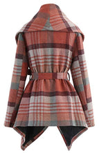Load image into Gallery viewer, Women's Turn Down Shawl Collar Blend Coat