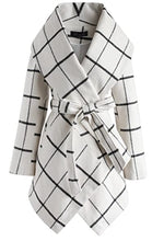 Load image into Gallery viewer, Women's Turn Down Shawl Collar Blend Coat