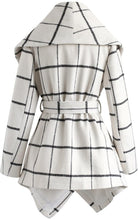 Load image into Gallery viewer, Women's Turn Down Shawl Collar Blend Coat
