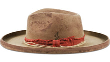 Load image into Gallery viewer, Vintage Wide Brim Fedora Firm Wool Felt Panama Hat
