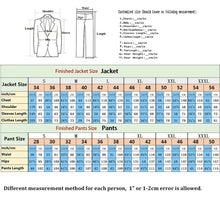 Load image into Gallery viewer, Men's 2 Piece Double Breasted Suits