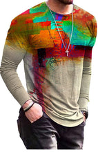 Load image into Gallery viewer, Men's Graffiti Casual Long Sleeve Shirt for Men