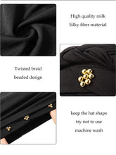 Load image into Gallery viewer, Empress Turban with Twisted Braid