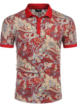 Load image into Gallery viewer, Men's Casual Slim Fit Short Sleeve Polo Shirts