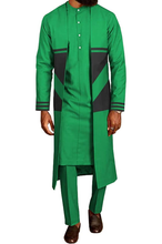 Load image into Gallery viewer, Noble Men`s Suit Long Coat Dashiki  4 Piece Set