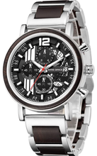 Load image into Gallery viewer, Noble Men's  Wood & Stainless Steel Casual Wristwatches