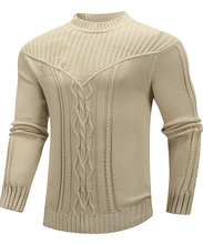Load image into Gallery viewer, Noble Men's Pullover Long Sleeve Crewneck Knitted Sweater