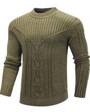 Load image into Gallery viewer, Noble Men's Pullover Long Sleeve Crewneck Knitted Sweater