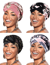 Load image into Gallery viewer, Empress Turban with Twisted Braid