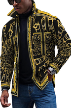 Load image into Gallery viewer, Noble Men's Luxury Retro Printed Button Down Shirt