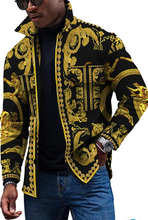 Load image into Gallery viewer, Noble Men's Luxury Retro Printed Button Down Shirt