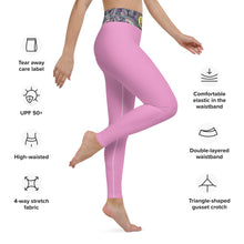 Load image into Gallery viewer, MOORSACHI FUCHSIA - Yoga Leggings II