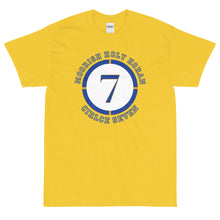 Load image into Gallery viewer, MHK Circle 7 (Gold/White) Short Sleeve T-Shirt
