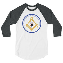 Load image into Gallery viewer, BBT White Back Ground 3/4 Sleeve Raglan Shirt