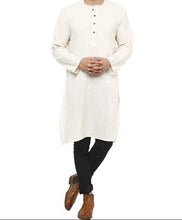 Load image into Gallery viewer, Men's Long Cotton Casual Tunic Regular Fit