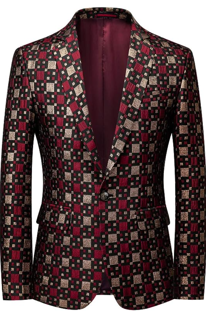 Noble Mens Slim Fit Blazer