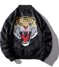 Load image into Gallery viewer, Tiger Baseball Bomber Jacket
