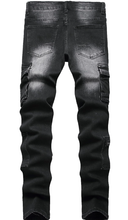 Load image into Gallery viewer, Noble Men Ripped Slim Fit Skinny Stretch Jeans
