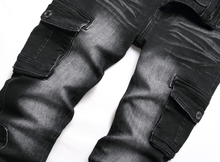 Load image into Gallery viewer, Noble Men Ripped Slim Fit Skinny Stretch Jeans
