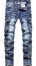 Load image into Gallery viewer, Noble Men Ripped Slim Fit Skinny Stretch Jeans
