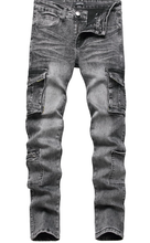 Load image into Gallery viewer, Noble Men Ripped Slim Fit Skinny Stretch Jeans
