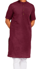 Load image into Gallery viewer, Noble Men&#39;s Cotton Linen Tunic
