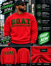 Load image into Gallery viewer, Gratitude Over All Things G.O.A.T
