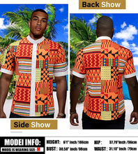 Load image into Gallery viewer, Noble Men&#39;s Short Sleeve Button Down Shirt
