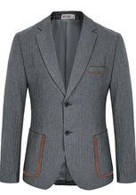 Load image into Gallery viewer, Noble Men&#39;s Casual Two Button Slim Fit Blazer
