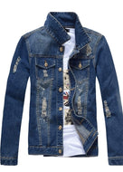 Ripped Denim Jacket