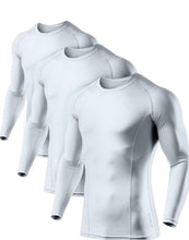 Load image into Gallery viewer, Men&#39;s Cool Dry Fit Long Sleeve Compression Athletic Shirts
