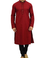 Long Cotton Tunic Pant Set