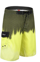 Load image into Gallery viewer, Men&#39;s Quick Dry Wave Pattern Board Shorts with Mesh Lining
