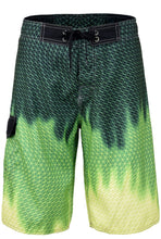 Load image into Gallery viewer, Men&#39;s Quick Dry Wave Pattern Board Shorts with Mesh Lining
