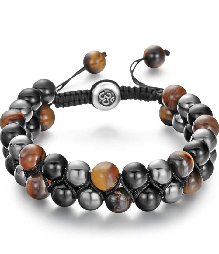 Lava Rock Bead Bracelet