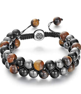 Lava Rock Bead Bracelet