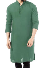 Load image into Gallery viewer, Men&#39;s Henley Kaftan Thobe Longline Kurta
